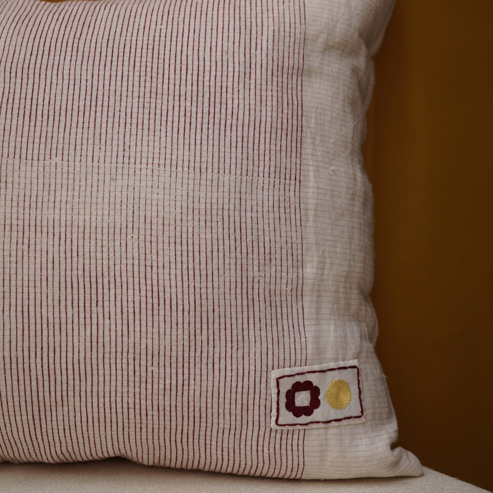 Injiri Boudoir Cushion (Red/Pink)