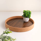 Wood & Cork Tray (2 Sizes)