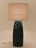 Emerald Green Ceramic Table Lamp
