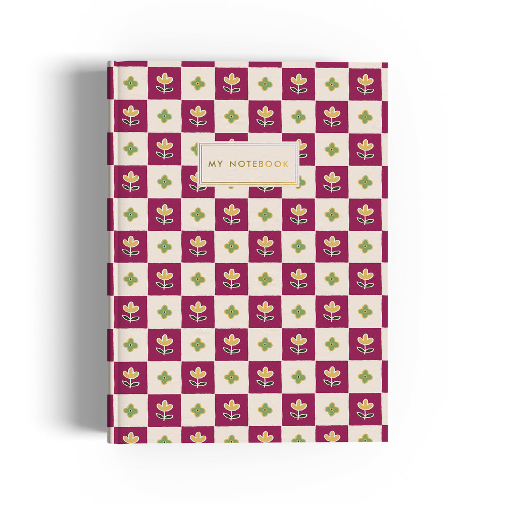 'Floral Maze' Notebook