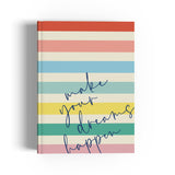 'Make dreams happen' Notebook