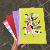 'Where ideas bloom' Notebook