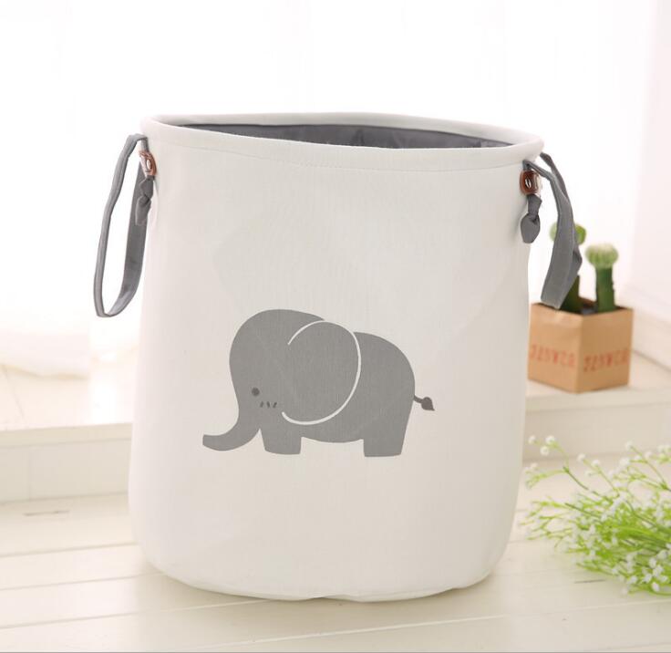 Baby Elephant Non Woven Storage Basket