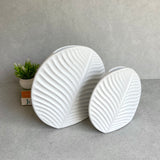 Elena White Ceramic Vase