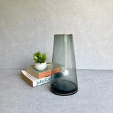 Willa Smoky Glass Vase