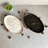 Ford Marble Finish Oval Platter