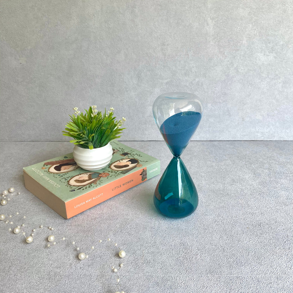 Hayden Blue Sand Hourglass (10% OFF)