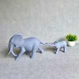 Horton Elephant Sculpture Set (Set of 2)