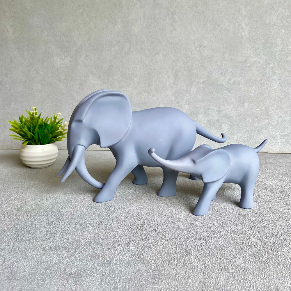 Horton Elephant Sculpture Set (Set of 2)
