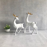 Rudolph Reindeer Sculpture (Set of 2)