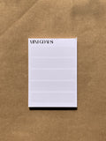 Mini Goals - Notepad