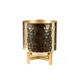 Gold Hammer Planter with Stand