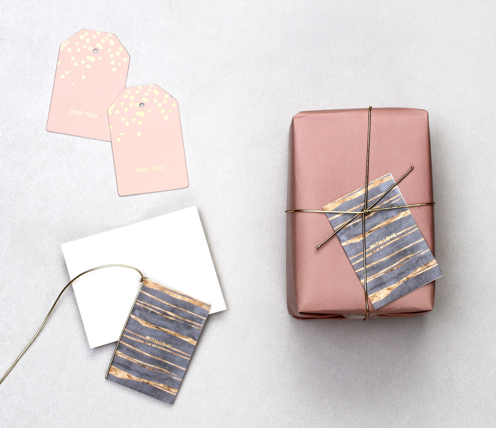 Pastel Marbled Gift Tags