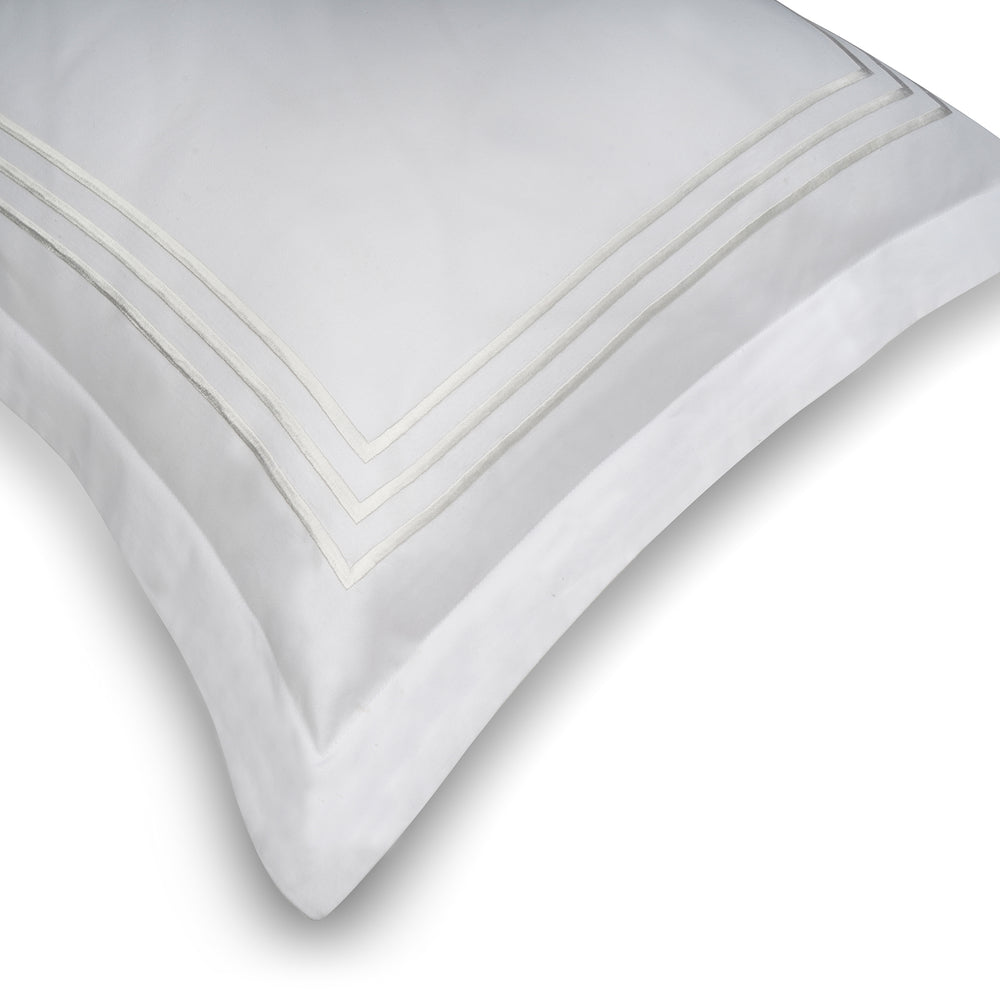 Parallel Cotton Sateen Bed Sheet (6 colours)