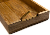 Wooden Triangle Handle Tray (2 Sizes)